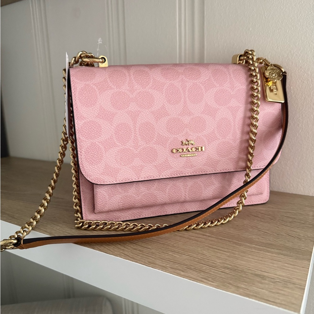 Coach NWT Powder Pink Klare Bag
